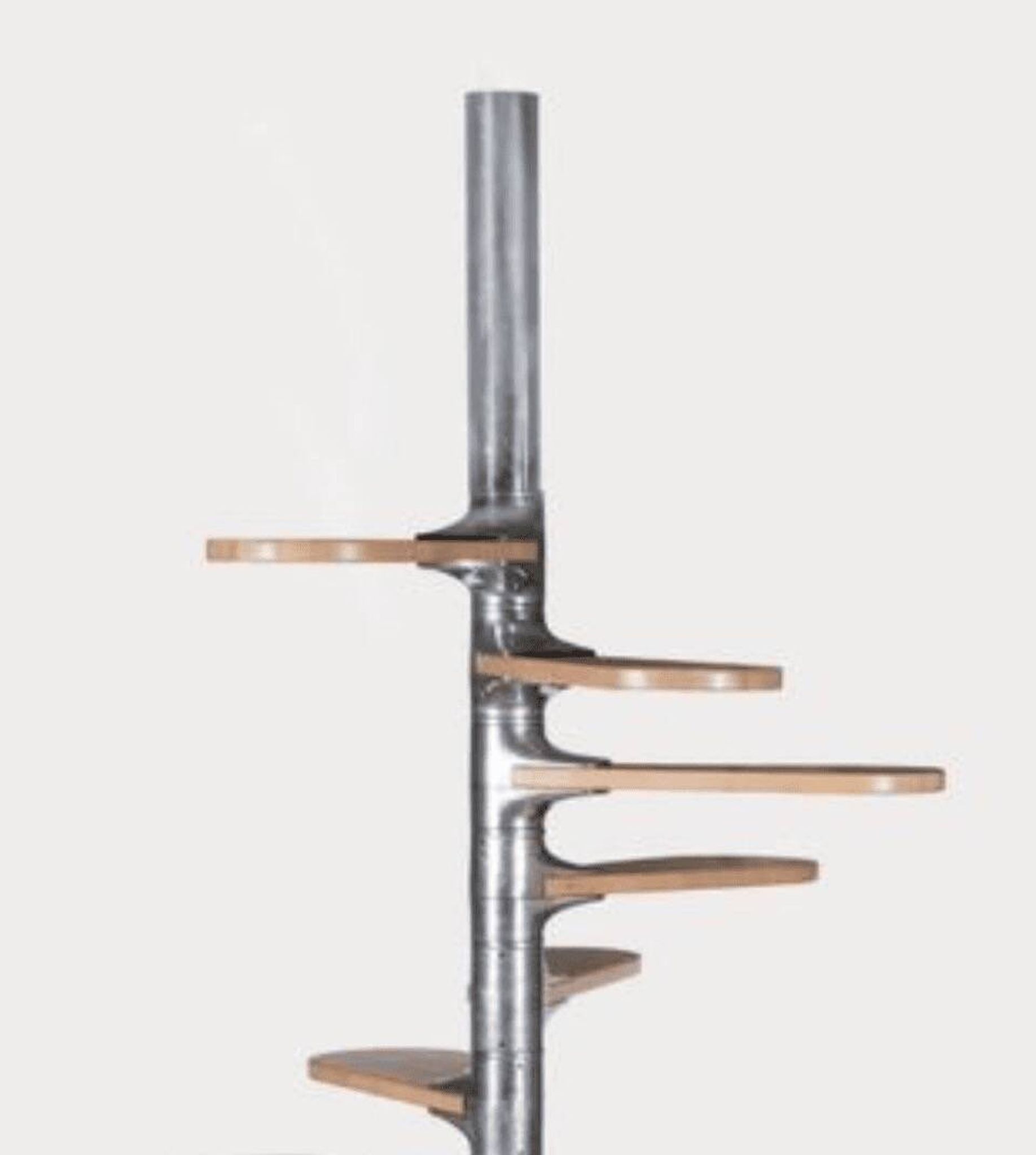 Roger TALLON (1929-2011). Helical Staircase Thirteen Steps, circa 1970
