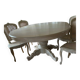Table pied central