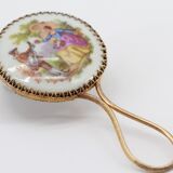 Porcelain pocket mirror