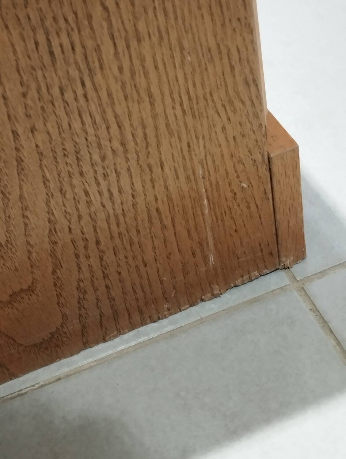 Wooden filing cabinet from the 1950s