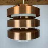 Scandinavian copper pendant lamp by MetallDrucker 60s