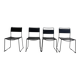 Lot 4 chaises Giandomenico Belotti