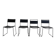 Lot 4 chaises Giandomenico Belotti