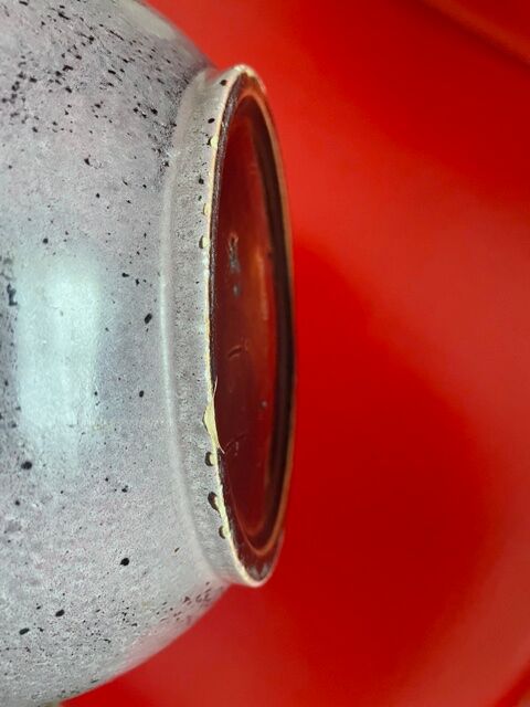 Vase Accolay 1960 ceramic
