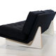 Artifort C671 sofa by Kho Liang Ie in black wool