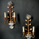 Paire d’appliques Maison Bagues