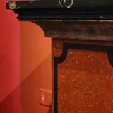 19th Century Italian Faux Marble Lacquer Architectural Pedestals or Columns, Set of 2