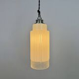 Vintage Glass Ceiling Light, 1970s