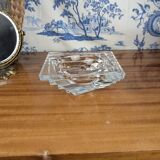 Vide Poche ou Bougeoir en Cristal par JG Durand Style Art Déco Contemporain
