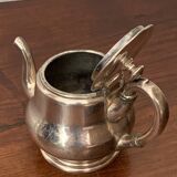 silver plated teapot