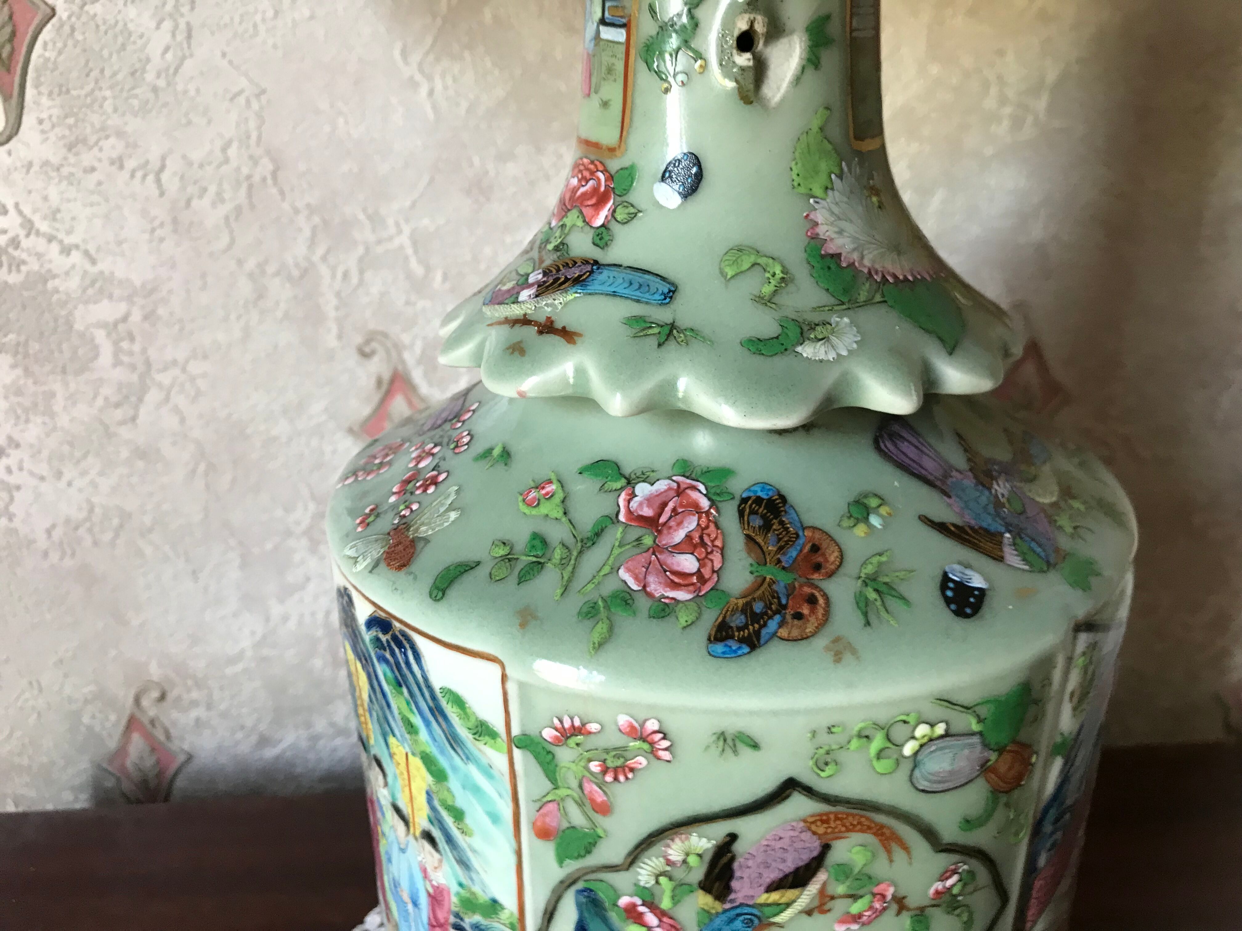 Rare Chinese lamp from the 1920s