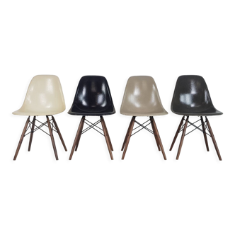 Chaises DSW de Charles & Ray Eames pour Herman Miller