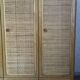 Vintage wardrobe, bamboo and rattan, Maugrion for Roche Bobois, 1980s