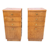 Paire de petits meubles de rangement