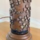 Printing roll lamp, Wood and Brass, Late 19th century