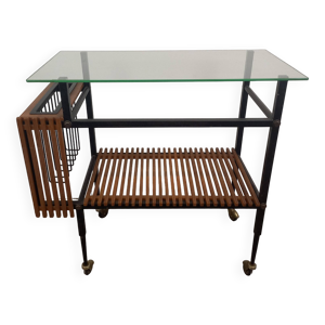 desserte à roulettes