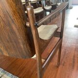 4 chairs by Jean Gillon in Bahia jacaranda (rosewood in French)