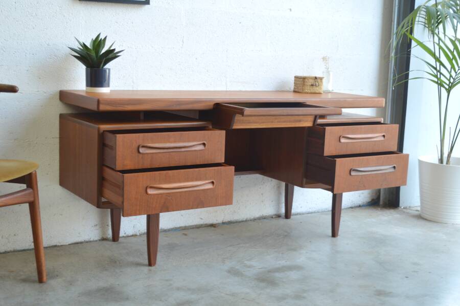 Teak desk by G-Plan 152cm