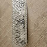 Hammered glass wall light