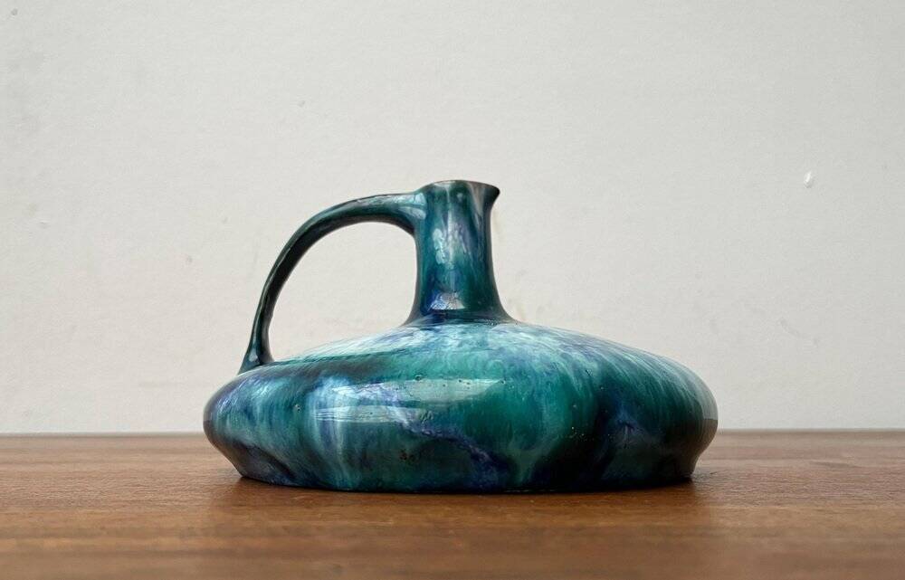Studio Carafe Vase in German Ceramic from the Mid-Century by Ingeborg Langelotz for Ib Langelot, 1960s