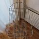 1 vintage wire chair