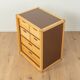 Flötotto chest of drawers, 1970s, beech, brown HPL, 6 drawers