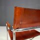Vintage chrome and leather chair