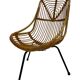Tripod Rattan easy chair by Dirk van Sliedregt Rohe Noordwolde 1960 in the Netherlands
