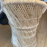 Fauteuil en bois de bambou