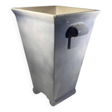 Art Deco ceramic vase with handles, Jean Luce for Villleroy & Boch