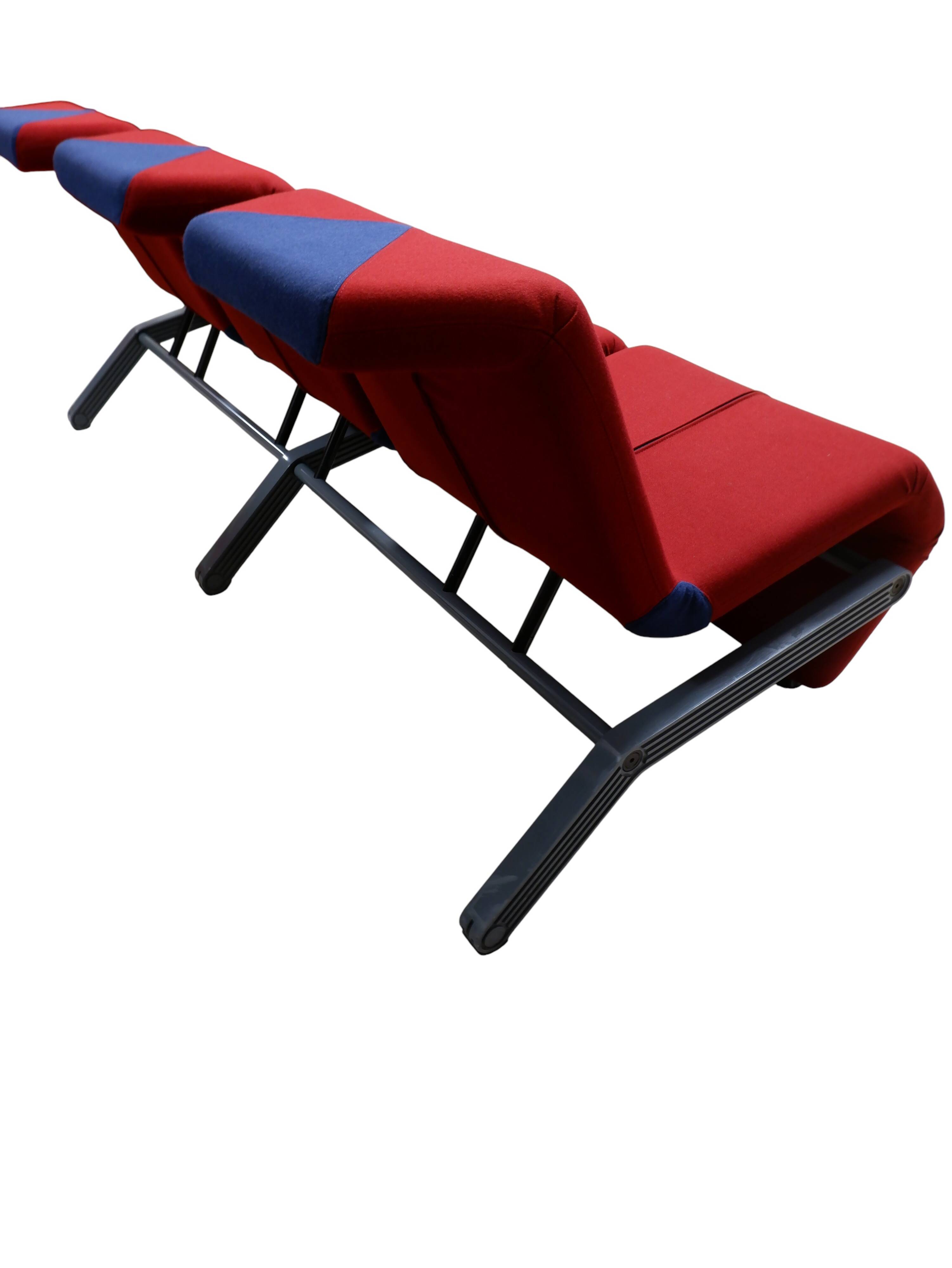 3-seater sofa by Thierry Belt for Artifort, 1980s