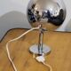 Lampe boule chromée