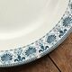 Assiettes plates anciennes dépareillées terre de fer