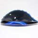 Vintage blue and black decorative plate mid-century Shell Italy 1960