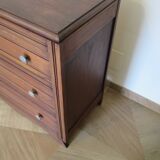 Art Deco chest of drawers - 1950s - mustache-style legs - vintage