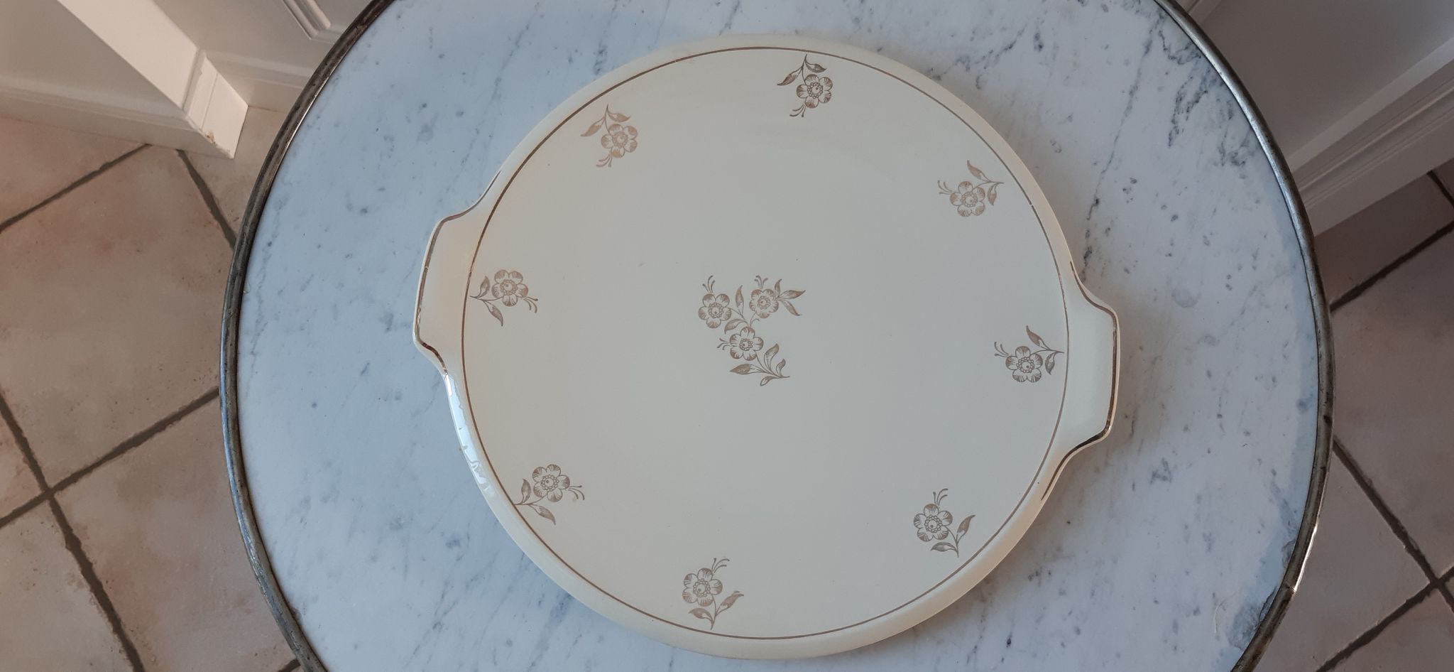 Cake dish Digoin Sarreguemines
