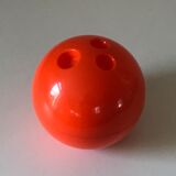Ice cube tray design bowling ball orange 70