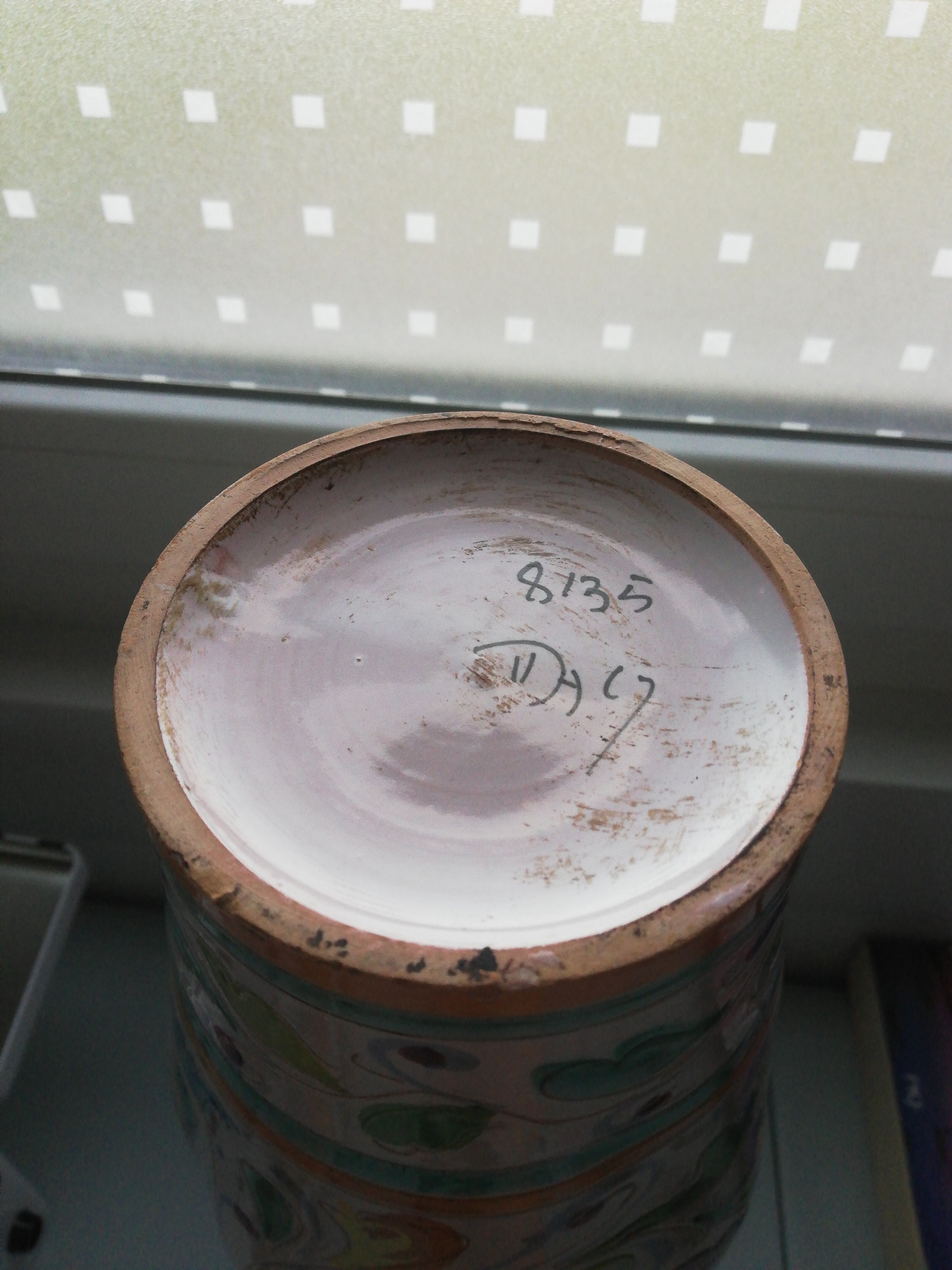 Ceramic potiche Italy