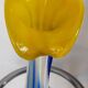 Murano Calla Lily Blown Glass Vase 60s-70s
