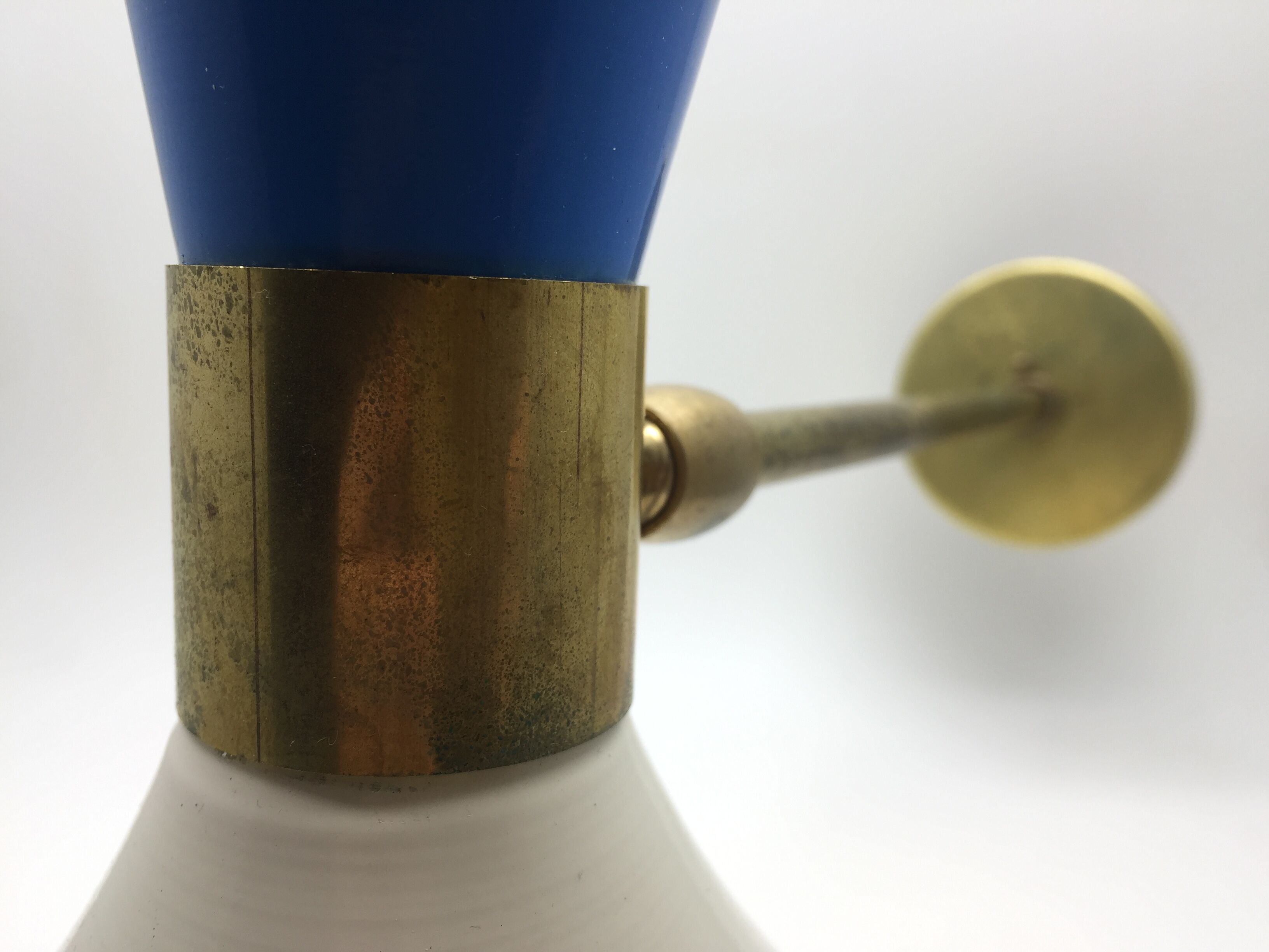 Pair of sconces Italian style 50s