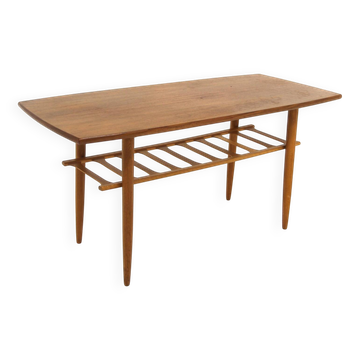 Scandinavian teak coffee table, Sweden, 1950