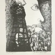 Print 'Die Gefangenen' – Maria Schneider, 1973