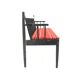 Scandinavian beech bench, Nesto, Sweden, 1970