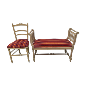 Banquette et chaise style