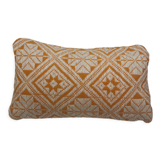 Orange Dokmai cushion