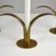 “Liljan” Candleholders — Ivar Ålenius-Björk for Ystad-Metall, Sweden, Late 1940s