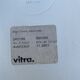 Eames Fiberglass Chair DSR parchment - Charles & Ray Eames pour Vitra 1950