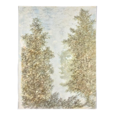 Affiche lithographie - forêt - style impressionniste