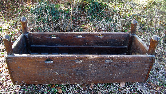 Berceau balançant fait main, 1800