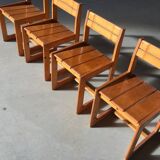 Solid pine chairs